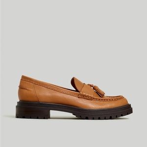 Madewell Bradley Tassel Lugsole Loafer Size 9